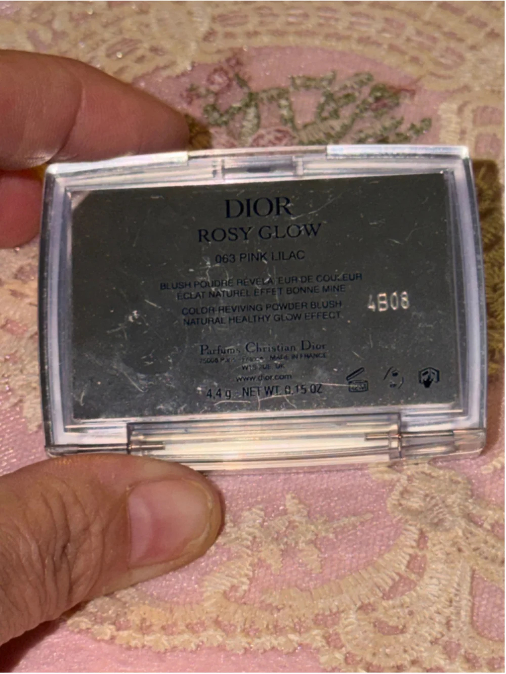 Women's Dior Rosy Glow Blush Shade 063 Pink Lilac